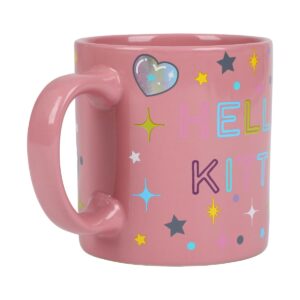 Sanrio Hello Kitty Holographic Effect Character 16 Ounce Ceramic Mug