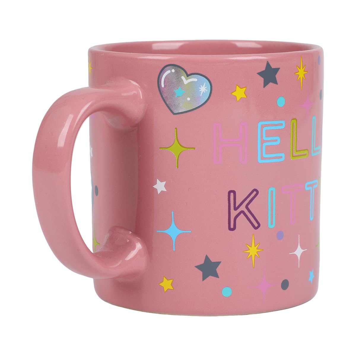 Sanrio Hello Kitty Holographic Effect Character 16 Ounce Ceramic Mug