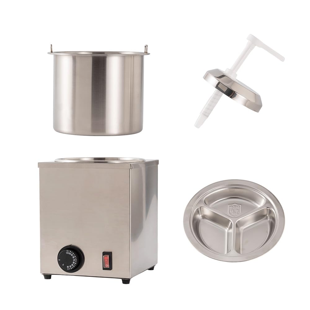 Stainless Steel Cheese Dispenser Pump - Warmer and Heated Dispenser-Nacho Cheese Dispenser