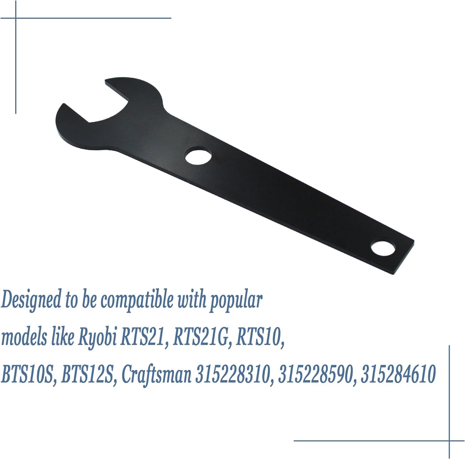 0101010313 Table Saw Blade Wrench for Ryobi 10" Table Saw RTS10, RTS10, RTS21, BTS10, BTS10S, BTS12S，0101010312 COMBO00139