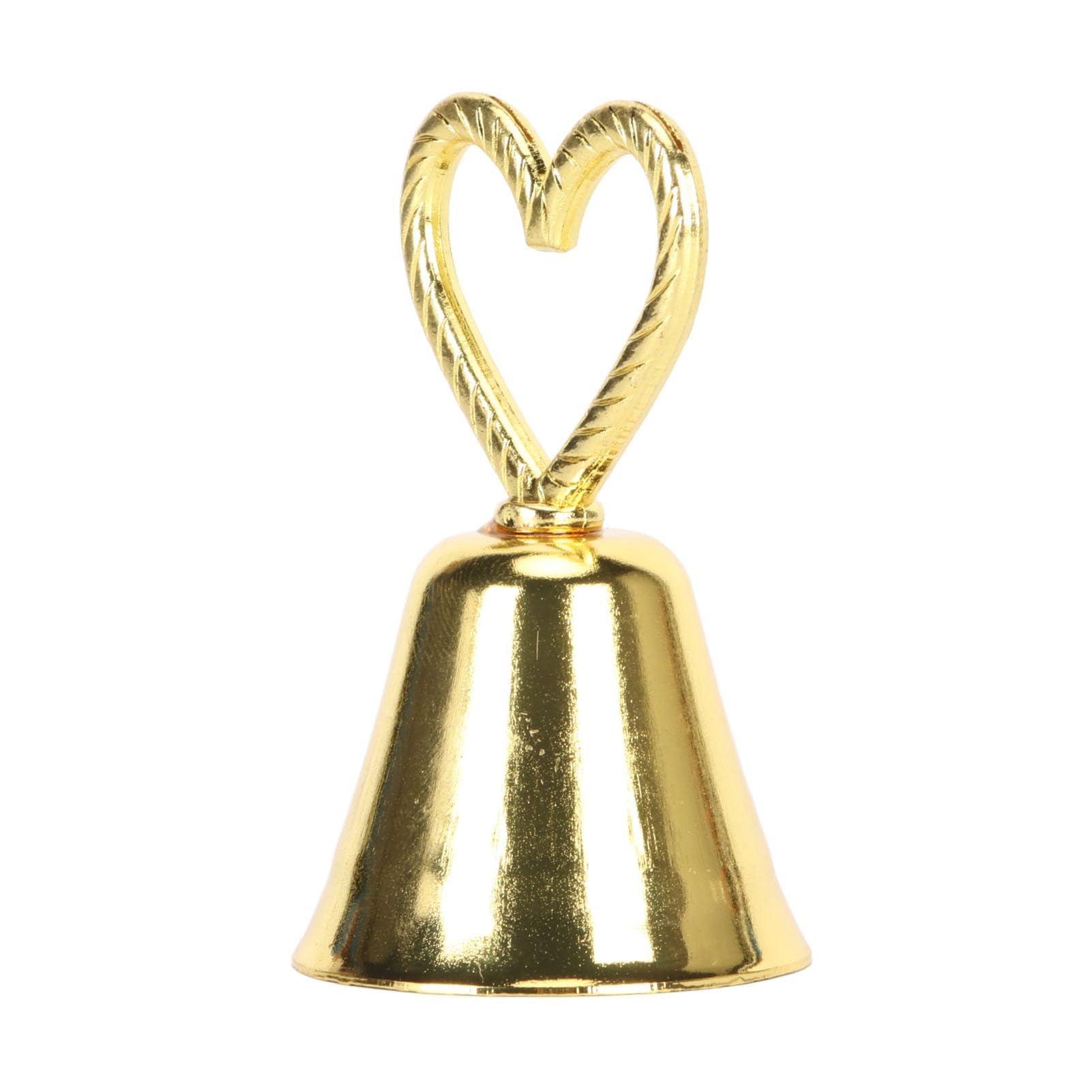 10Pcs European Style Bell Shaped Table Number Holders, Bell Place Card Holders, Table Number Holders, European Style Innovative Bell Shaped Place Card Holders for Event Wedding Restaurants(Gold)