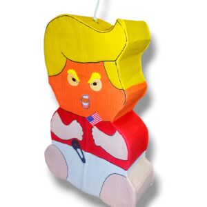 CTT Political Piñata - Baby Trump Large Decoration for Birthday Parties, Cinco de Mayo, Graduation & More, Adults, Baby Trump