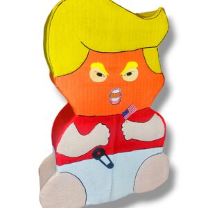 CTT Political Piñata - Baby Trump Large Decoration for Birthday Parties, Cinco de Mayo, Graduation & More, Adults, Baby Trump