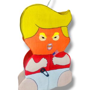 CTT Political Piñata - Baby Trump Large Decoration for Birthday Parties, Cinco de Mayo, Graduation & More, Adults, Baby Trump