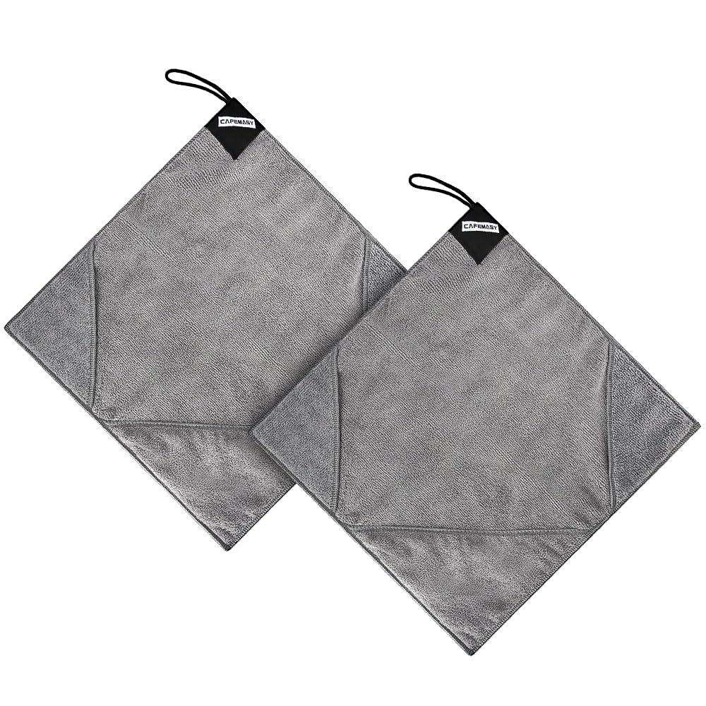 CAFEMASY Barista Espresso Cleaning Towel - Barista Towels Set for Coffee Bar Pack of 2pcs Coffee Machine Steam Wand Espresso Tools Portafilter Cleaning Cloth Rag