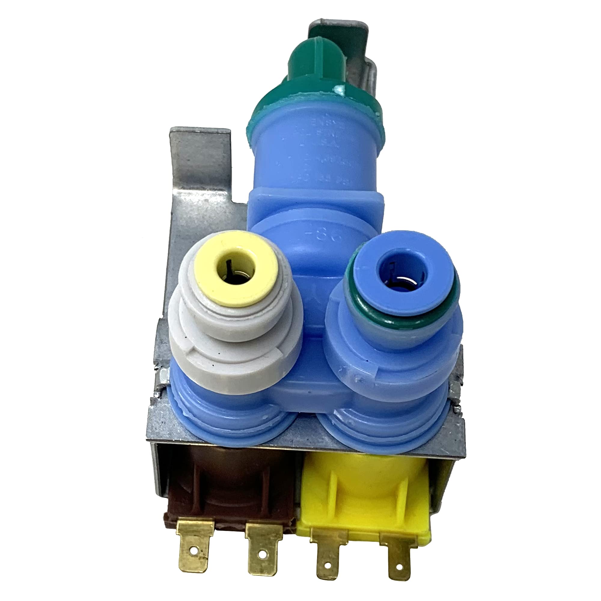 (WP12544124 Valve Enterpark) WP12544124 (IMV-124, K-77198) New Robertshaw Produced for Whirlpool Refrigerator Water Valve Replacement Part WP12544124 AP6005465 PS11738514 12544118…