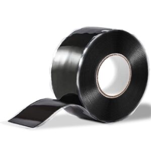 aosfero self-fusing silicone tape(20mil), fusion grip tape, applicable to silicone wrap for barbells, dumbbells, pull-ups, and tools like bike handlebars, wrenches, and more (1 in * 10 ft)