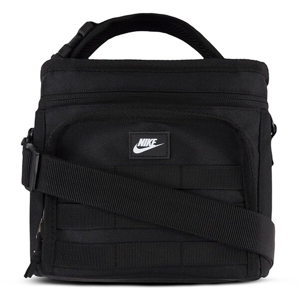 Nike Insulated Lunch Bag with Adjustable Shoulder Strap – Black - One Size