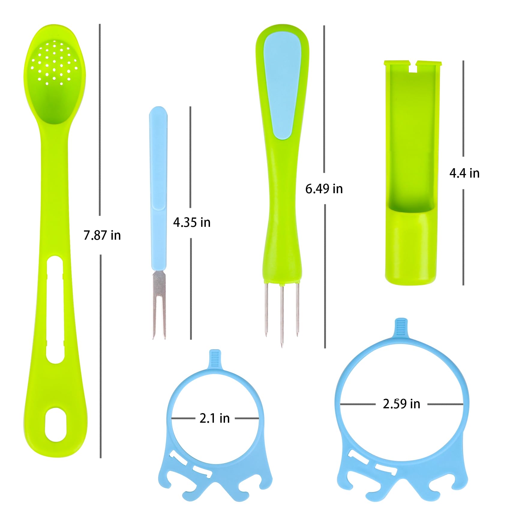 Pickle Fork 2 Pack olive spoon and pickle fork Grabber Tool, Pickle Picker for the jar, Kitchen gadget to remove pickles or olives from jar