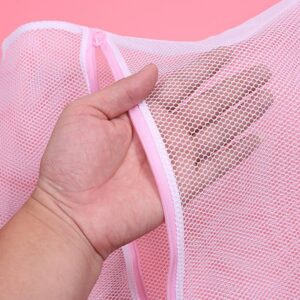 3Pcs Lingerie Bags for Washing Delicates,Washing Nets, Small Fine Mesh Laundry Bags (1 Large,1 Medium,1 Small) (Small-Medium-Large)