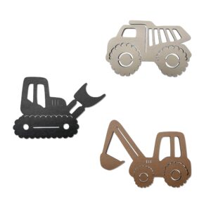 construction trio nursery wall decor wooden construction vehicles decor kids room wall decor kids room decor nursery playroom wall decor for boys