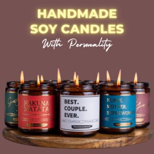 Got You A Little Something Gift Set for Wife - 2 Empowering Love Candles ; Romantic Gift Idea for Wife's Birthday | Couples Wedding Anniversary for Wife | Wife Gifts from Husband