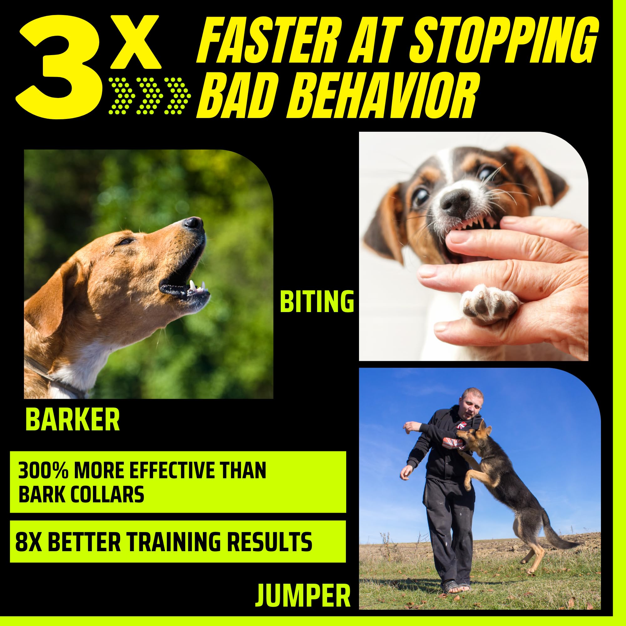 BarxBuddy 2nd Gen Dog Bark Deterrent Devices | Long Range Ultrasonic | Bark Collar Alternative | Dog Training Indoor/Outdoor | Rechargeable Anti Bark Device for Dogs