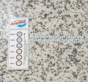 DampRid Moisture Detection Strips, 5-Pack, Single-Use Humidity Indicators