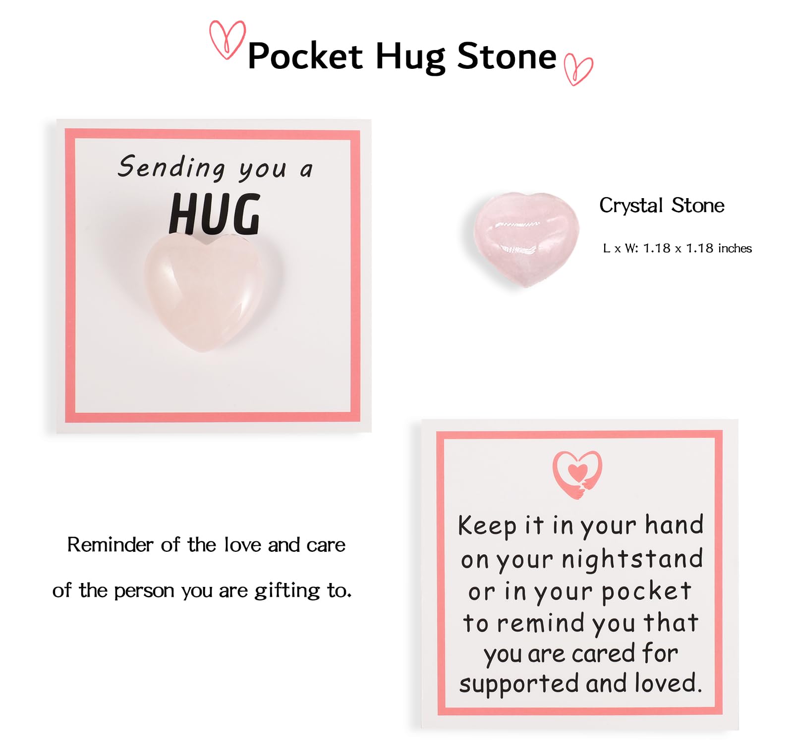 LESEN Sending Hugs Care Package Gifts for Women,Get Well Soon Grief Gifts Box for Friends,Feel Better Comfort Sympathy Thinking of You Gifts Basket