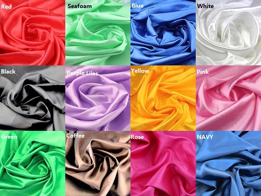 longshine-us 25pcs 12 x 12 Inch Premium Solids Pack Precut Solids Silk Fabric Squares Fabric Bundles for Sewing Quilt DIY Quilting Beginners