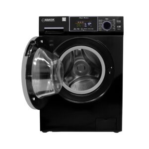 Equator Compact Washer 1.6cf/15lbs PET CYCLE 15 Programs 110V in Black