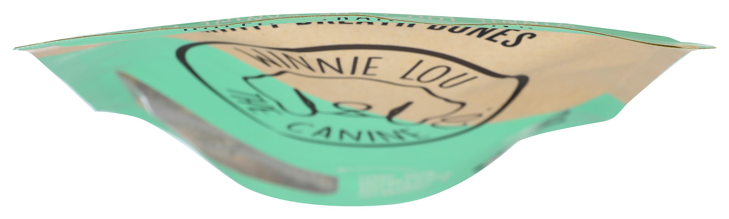 Winnie Lou Minty Breath Bones - Organic Healthy Dog Treats Made in The USA with Spearmint, Parsley, Spirulina for Fresh Breath - Human Grade Dog Biscuits Sourced from Local Colorado Farms, 2 Pack