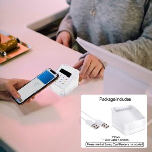 Lyzier Dock for Sumup Plus Cards Reader.White.