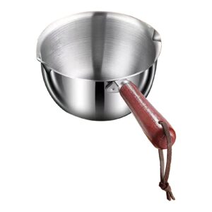 mini butter warmer pot 304 stainless steel 300ml small saucepan for kitchen