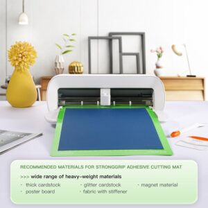 DOOHALO Cutting Mat for Cricut Joy Xtra 3 Pack Replacement Variety Standard Grip Light Grip Strong Grip Adhesive Cut Mats