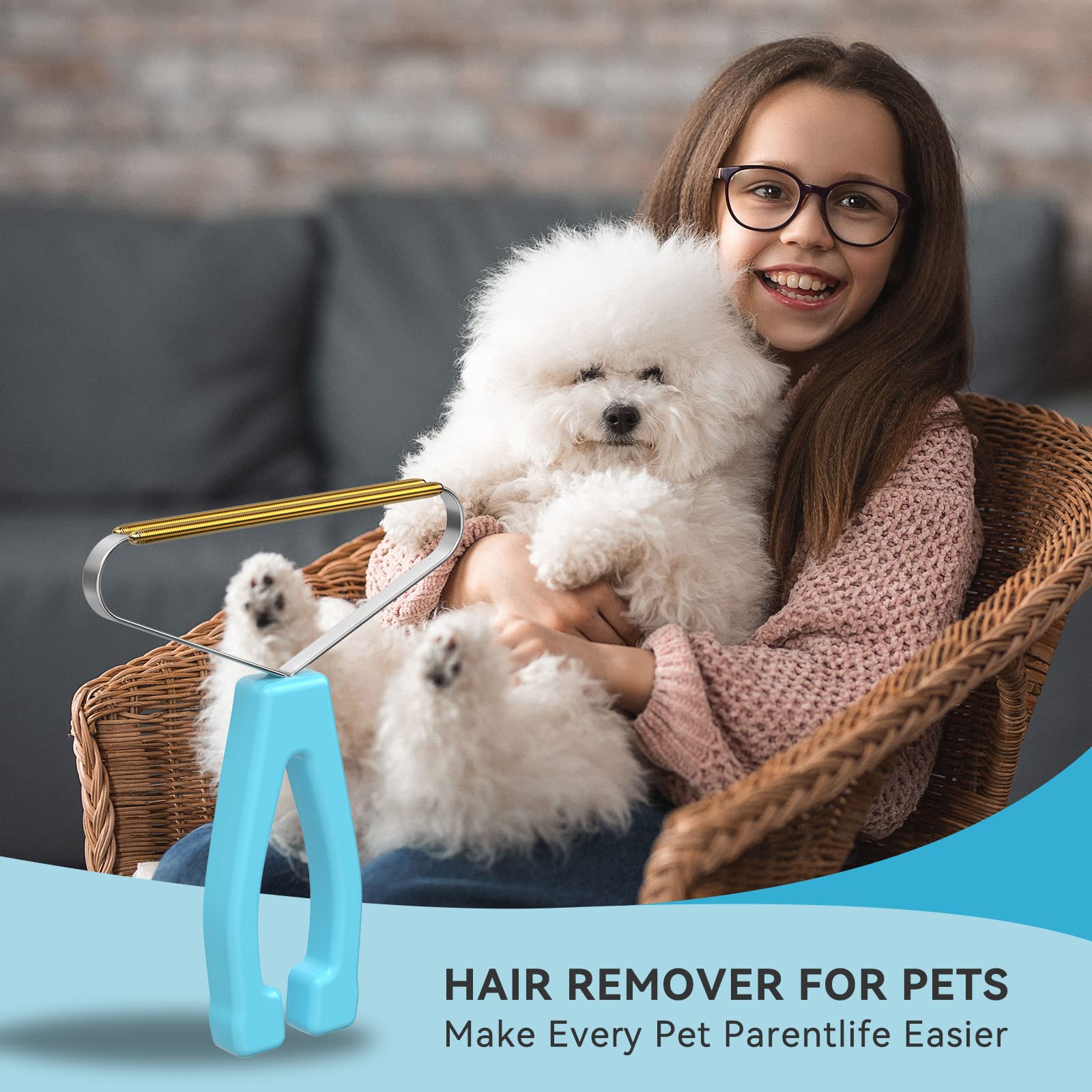 Pet Hair Remover, Dog Cat Hair Remover,Lint Remover,Carpet Rake for Pet Hair Removal,Carpet Rake,Lint Brush,Lint Shaver for Carpets, Car Mat,Couch,Pet Bed,Furniture & Rug