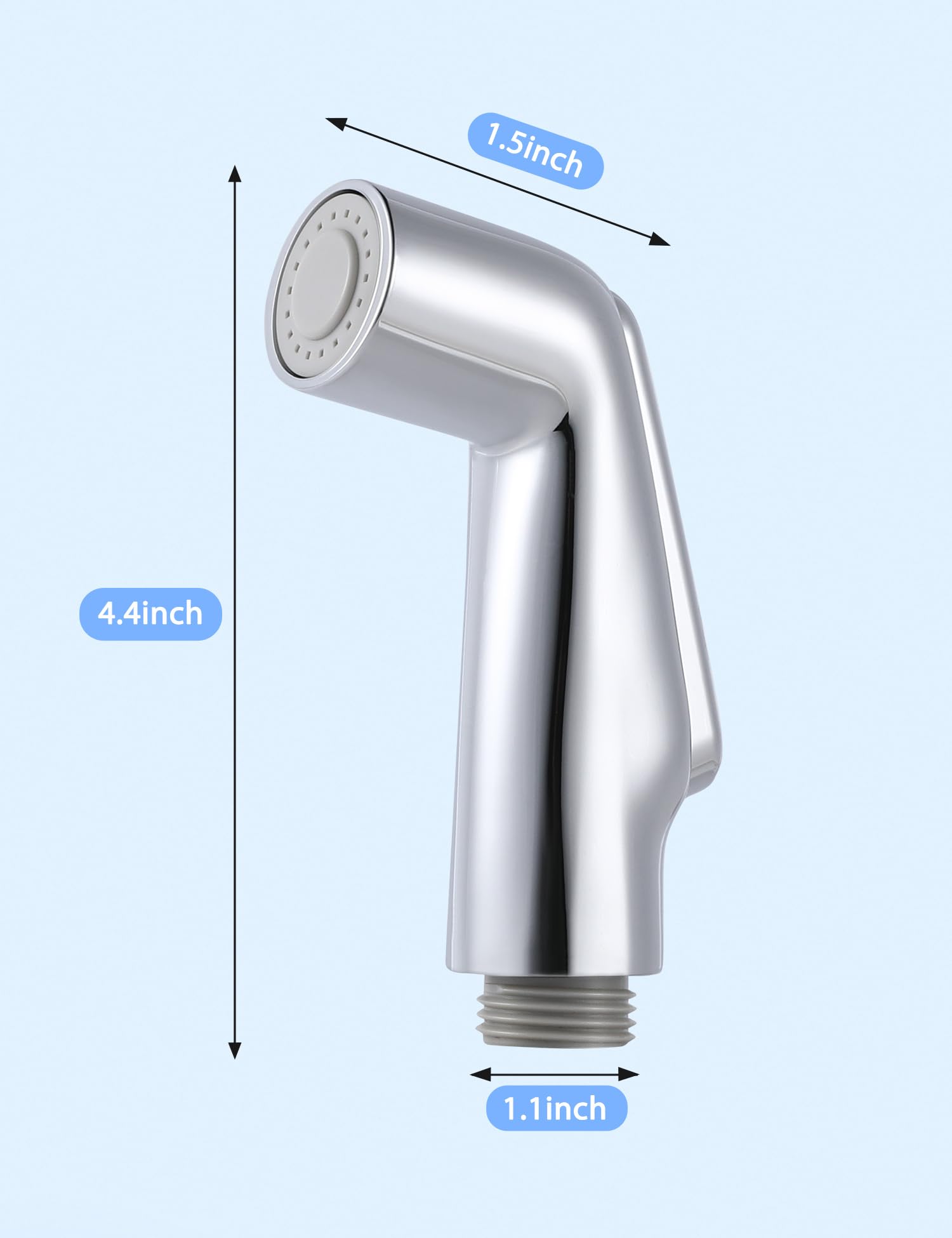 Handheld Toilet Bidet Sprayer for Toilet-Bathroom Diaper Sprayer for Kitchen, Adjustable Water Pressure Control for Feminine Wash Baby Wash