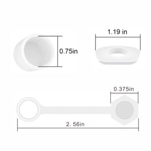 2 Pack Silicone Spill Proof Stopper, Compatible With Stanley Quencher H1.0&2.0 Tumbler 40/30 oz, Leakproof Silicone Seal Kit, Including2*Straw Cover, 2*Straw Hole Seal, 2*Center Shaft Seal