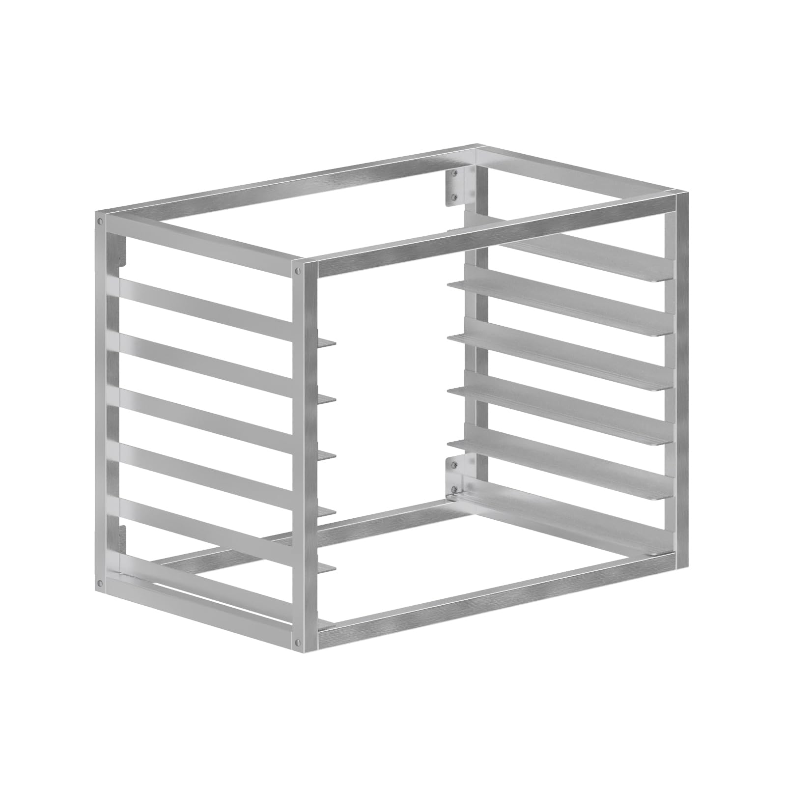 AmGood Wall Mounted Sheet/Bun Pan Rack - 28" x 18" x 21". Fits 6 Full-Size Sheet Pans. NSF