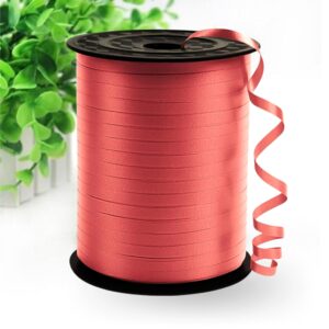 500 yards plastic red curling ribbon for gift wrapping – curling ribbon for balloons christmas gift wrap ribbon red ribbon for gift wrapping balloon string