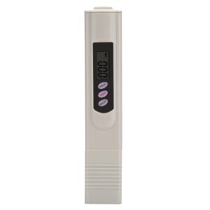 1Pc Digital Total Dissolved, PPM Meter Meter Solids Meter Pen Water Quality Purity TEMPPPM Testing with Automatic Power Off Function