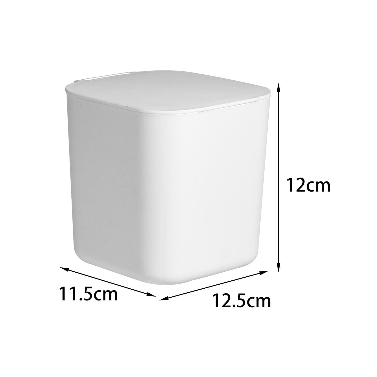 Mini Trash Can with Lid, Small Trash Can, Desk Trash Can, Countertop Mini Garbage Cans, Tiny Waste Basket