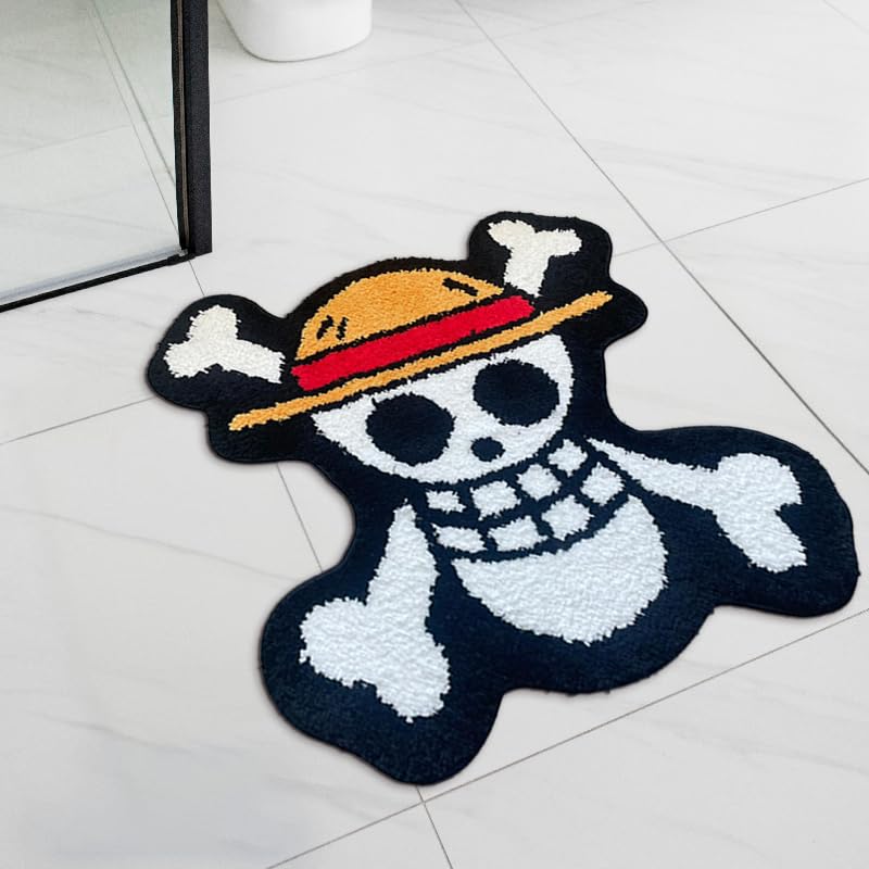 LUXAPE One Piece Rug - Anime Rug - Handmade Tufted Rug - Handmade & Premium- 28in (70cm) - Hypebeast Rug - Preppy Decor - Hypebeast Room Decor - Luxape Rug (One Piece)