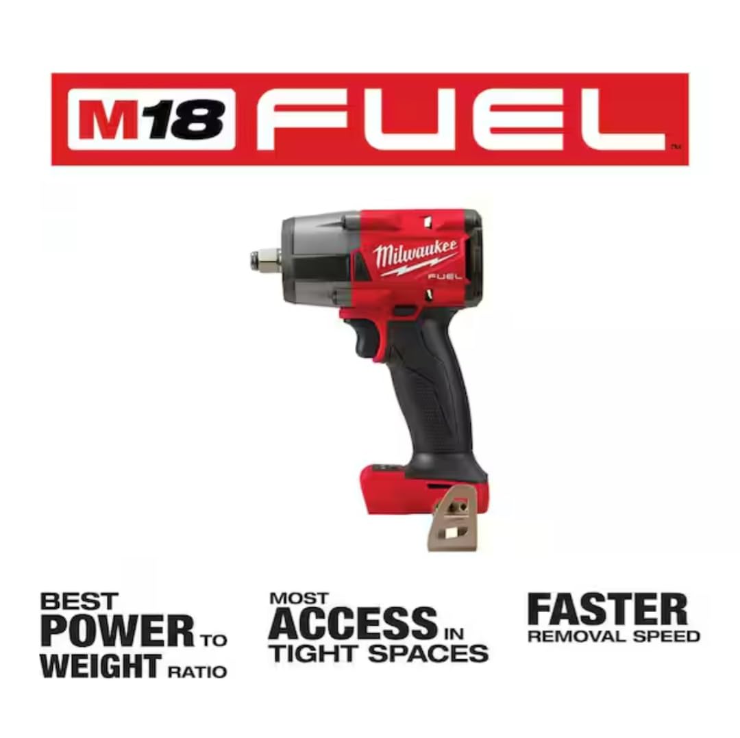 2962-20 For Milwaukee M18 FUEL™ 1/2" Mid-Torque Impact Wrench w/Friction Ring Bare