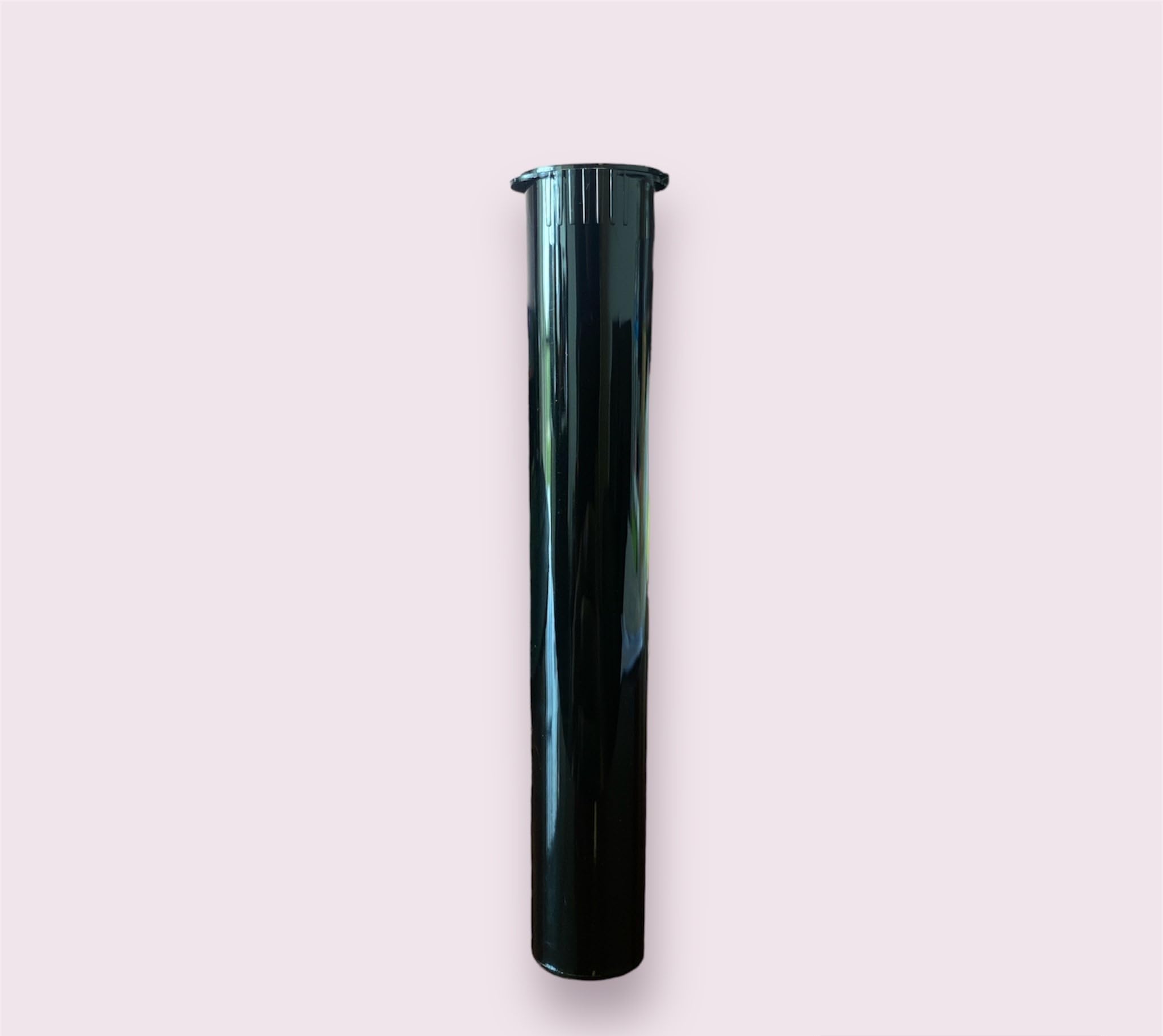 Evo Plastics 116mm Black Tubes- Pop Top Vials - 1000 Count