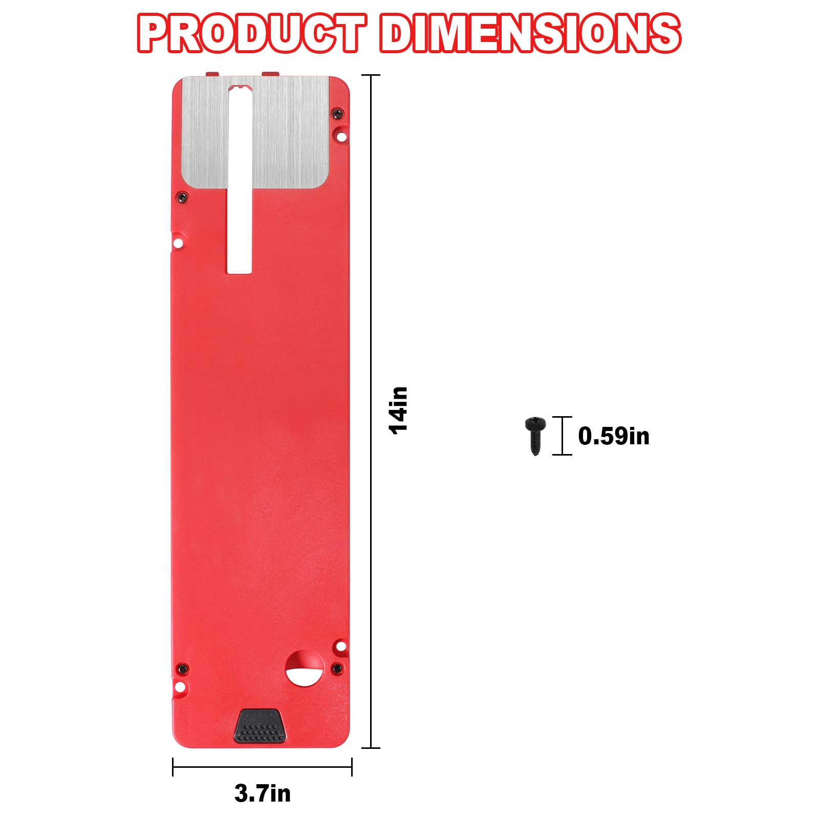 STZ6307 Zero Clearance Table Saw Insert Plate fits for SKIL Table Saw TS6307-00