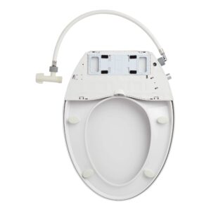 Signature Hardware 481684 Key West 1.28 GPF Two Piece Elongated Toilet - Bidet Seat Included, ADA Compliant