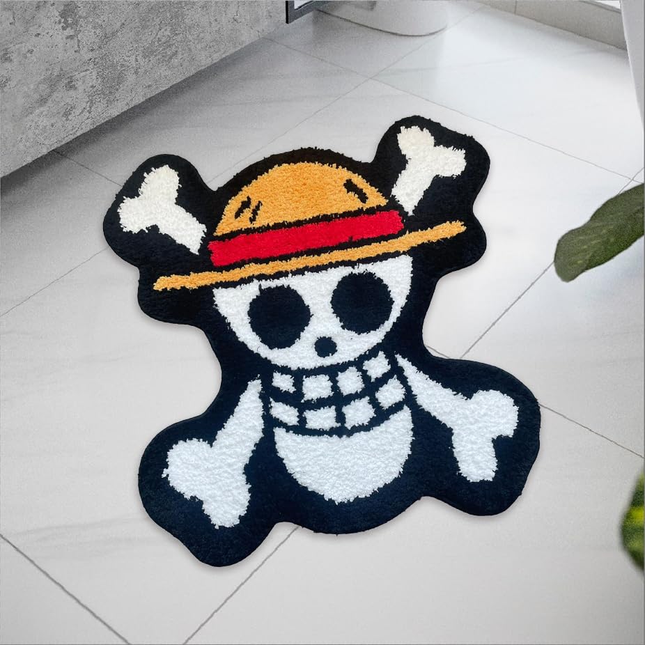 LUXAPE One Piece Rug - Anime Rug - Handmade Tufted Rug - Handmade & Premium- 28in (70cm) - Hypebeast Rug - Preppy Decor - Hypebeast Room Decor - Luxape Rug (One Piece)