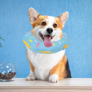 yueton 1PCS Anti-bite Cat Collar Pet Recovery Collar Cat Cone Adjustable Cat Cone Collar Protective Cat Donut Collar Cat Anti-Lick Collars Pet Surgery Neck Pillow Elizabethan for Small Cat and Dog