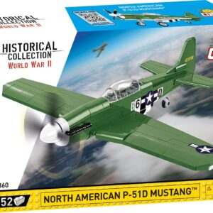 COBI Historical Collection North American P-51D Mustang Aircraft