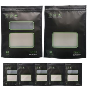 1 pound storage terp bags bags,5 pack lock & seal storage & curing bags heat sealable humidity bags (16 ounce, 1lb).