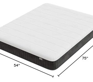 Swbvs Firm Double Mattress, 12 Inch Memory Foam Full Size Mattress, Full Bed Mattress in a Box,Pressure Relief & Firm Mattress Double Size