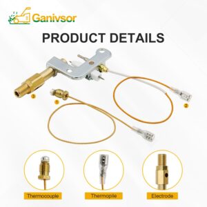 Ganivsor F278527 Pilot Assembly Portable ODS for Mr.Heater Big Buddy MH18B MH9B MH9BX and Dewalt Small Propane Heater Parts - 78422 Space Heater Pilot