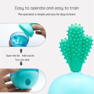 LALAAI Dog Treat Dispensing Ball,Food/Treat Ball,Dog Treat Dispenser Toy (Blue)