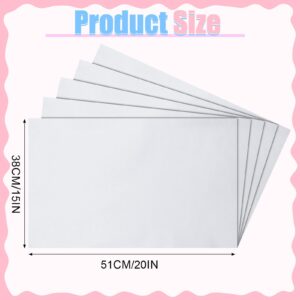 RYKOMO 100 Sheets 15 x 20 Inch Acid Free Tissue Paper for Storage, Unbuffered No Acid Paper White Tissue Paper Large Wrapping Paper Bulk for Preserving Clothing Storage Gift Present Bag Wrap