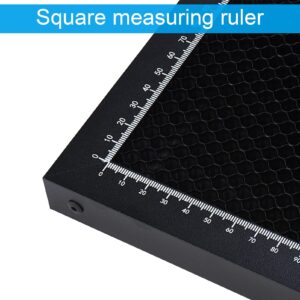 Honeycomb Working Table 500x500mm(19.68'' x 19.68''), Laser Cutting Honeycomb Laser Bed for CO2 or Diode Laser Engraver Cutting Machine, Laser Engraver Accessories, Smooth Edge Cutting (500x500mm)