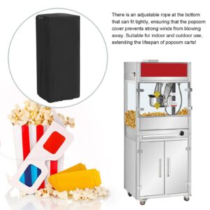 420D Popcorn Machine Cover - Windproof and Adjustable Drawstring Design