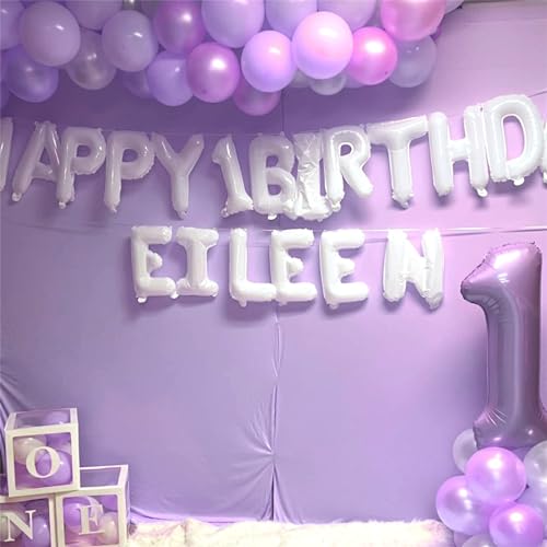 40 Inch Balloon Number 6 Light Purple, Large Foil Pastel Purple 6 Balloons Number for Women, Lavender Globos de Numero 6 Helium Balloons for Girls 6th Birthday Anniversary Graduation Party Decorations