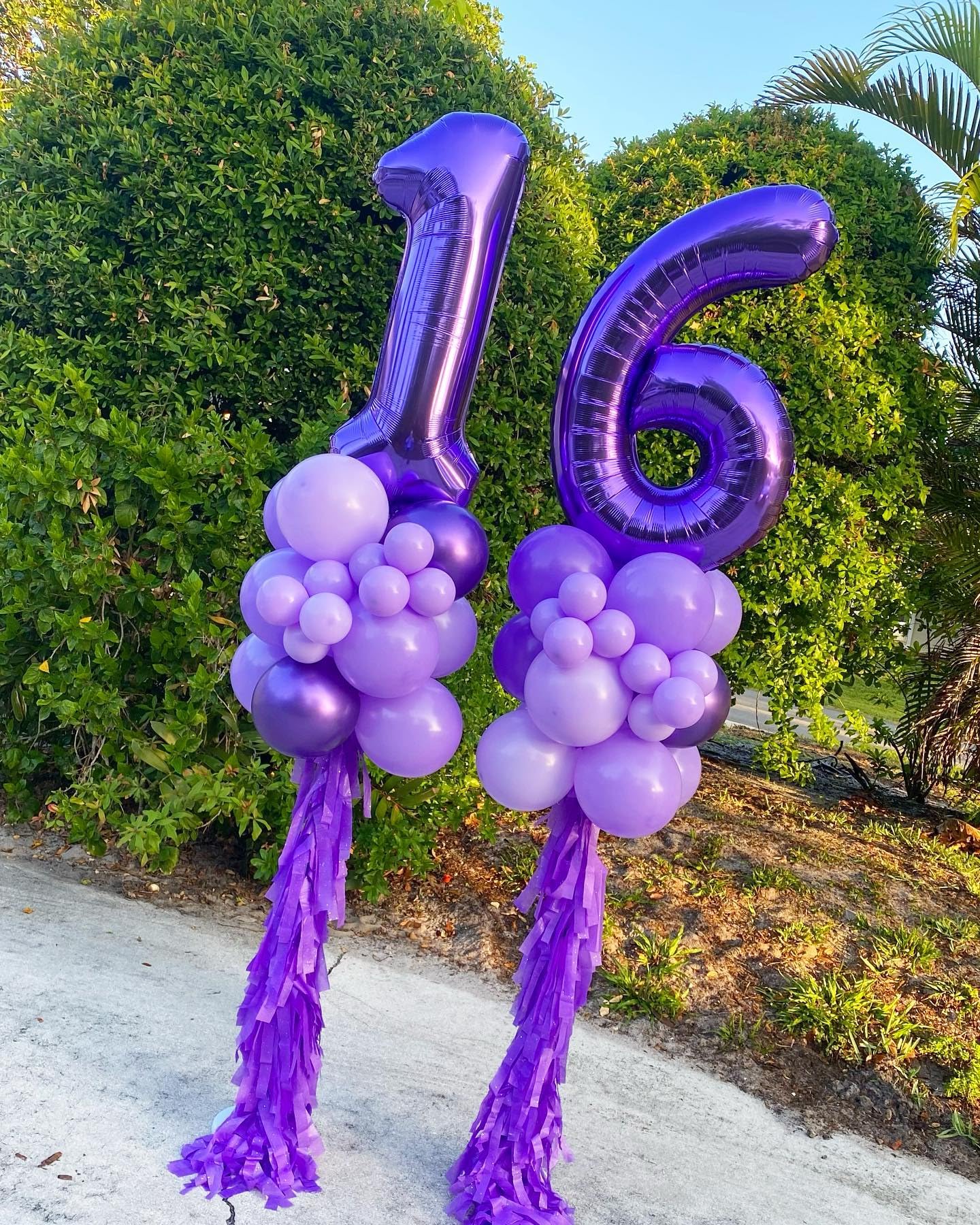 40 Inch Purple 1 Balloon for First Birthday, Purple One 1st Number Balloon Birthday Decorations for Girl Boy Toddler Baby, 10th 21st, Giant Number 1 Balloon