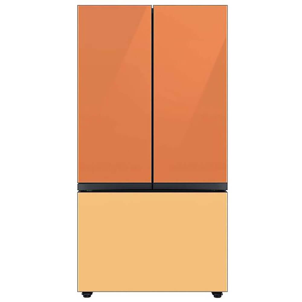 SAMSUNG RAF36DB3C0 Bespoke 3-Door French Door Refrigerator Panel - Bottom Panel - Sunrise Yellow Glass